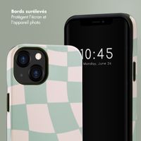 Selencia Coque arrière Vivid Apple iPhone 13 - Groovy Sage Green