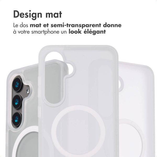 imoshion Coque Color Guard avec MagSafe Samsung Galaxy S24 - Blanc