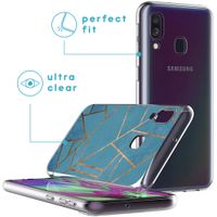 imoshion Coque Design Samsung Galaxy A40 - Blue Graphic