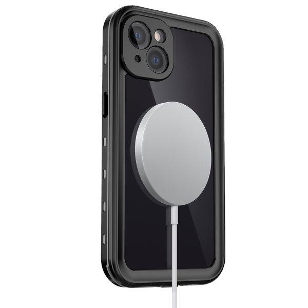 Redpepper Coque imperméable Dot Plus iPhone 13 - Noir