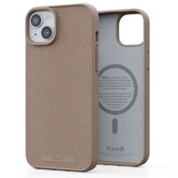 Njorð Collections Coque en tissu MagSafe iPhone 15 Plus - Pink Sand