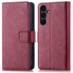imoshion Étui de télephone portefeuille Samsung Galaxy S25 FE - Bordeaux