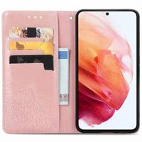 imoshion Etui de télephone Mandala Samsung Galaxy S21 FE - Rose Doré