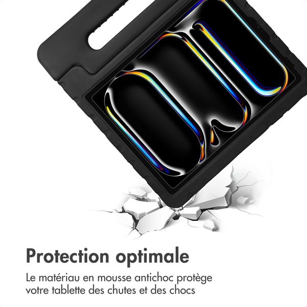 imoshion Coque kidsproof avec poignée Apple iPad Pro 12.9 (2018/2020/2021/2022) - Noir