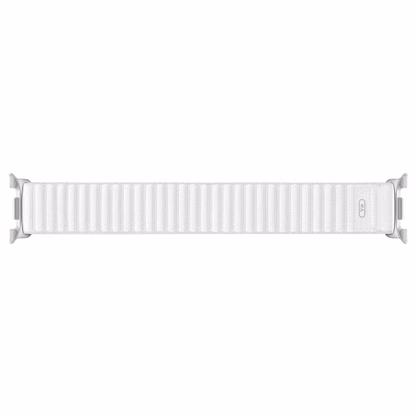 Samsung Bracelet en tissu original Samsung Galaxy Watch 8 (40/44mm) / Classic (46mm) - M/L - Blanc