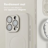 imoshion Coque Couleur avec MagSafe Apple iPhone 16 Pro - Beige