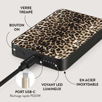 Burga Powerbank magnétique 5 000 mAh - MagSafe et Qi2 - Joueur / Gunmetal