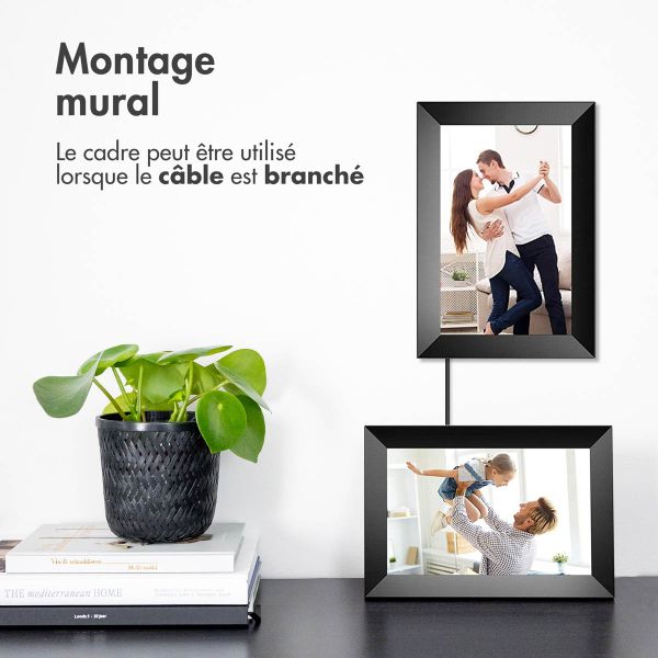 imoshion Cadre photo numérique - Noir