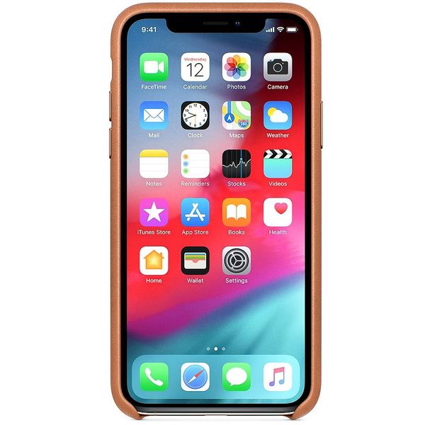 Apple Coque Leather iPhone Xs Max