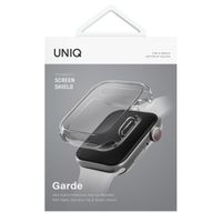 Uniq Garde Coque Hybride Watch avec protection d'écran Apple Watch 7-9 - 45 mm - Dove (Clear)