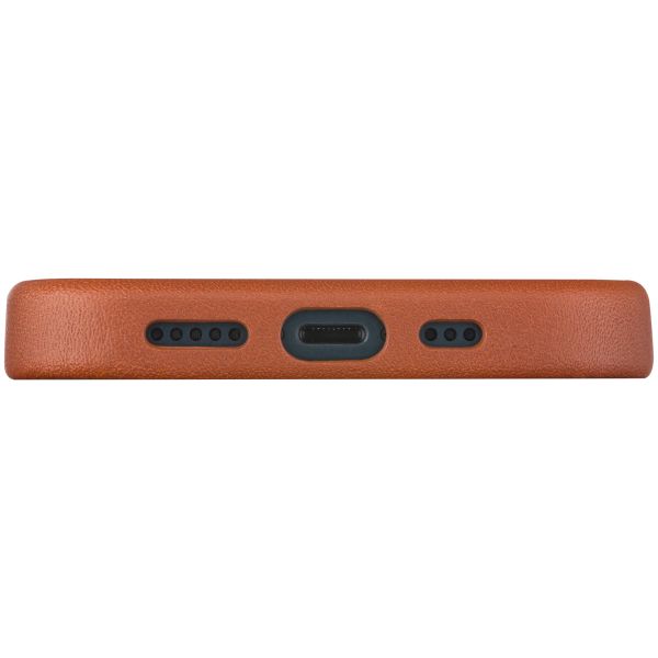 dbramante1928 ﻿Coque arrière Roskilde MagSafe iPhone 15 Pro Max - Brun