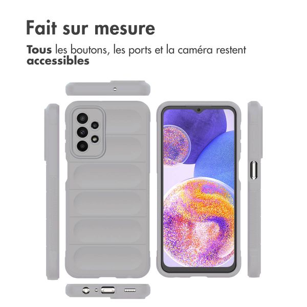 imoshion EasyGrip Backcover Samsung Galaxy A23 (5G) - Gris
