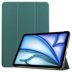 imoshion Coque tablette Trifold Apple iPad Air 13 pouces (2025) M3 / (2024) M2 - Vert foncé