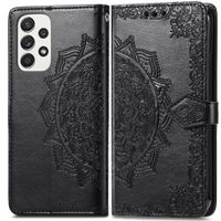 imoshion Etui de téléphone portefeuille Mandala Samsung Galaxy A33 - Noir