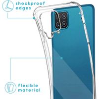 imoshion Coque arrière transparente avec cordon Samsung Galaxy A12 - Green Multi Color