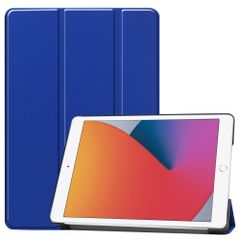 imoshion Coque tablette Trifold Apple iPad 9 (2021) 10.2 pouces / iPad 8 (2020) 10.2 pouces / iPad 7 (2019) 10.2 pouces - Cobalt Blue