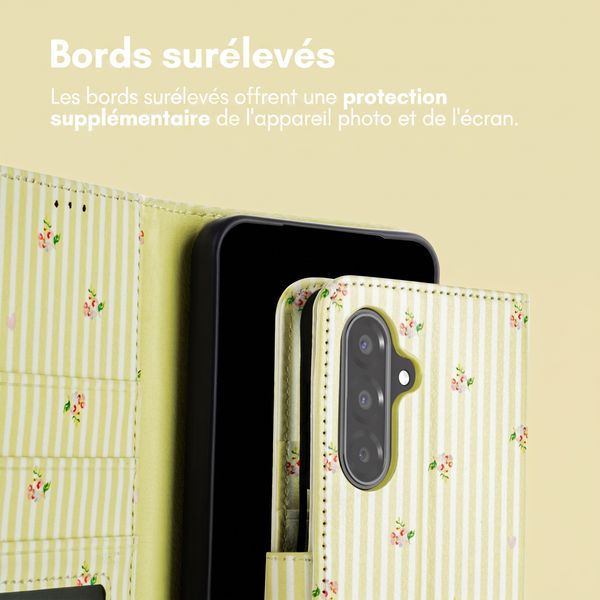 imoshion Étui de télephone portefeuille Design Samsung Galaxy A17 (5G) / (4G) - Garden Stripes