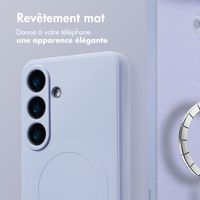imoshion Coque Couleur avec MagSafe Samsung Galaxy S25 - Lila