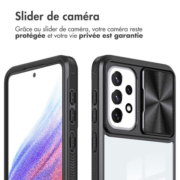 imoshion Coque arrière Camslider Samsung Galaxy A53 - Noir