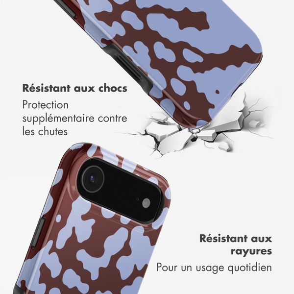 Selencia Coque arrière Vivid avec MagSafe Apple iPhone Air - Moo'd Lavender Glow