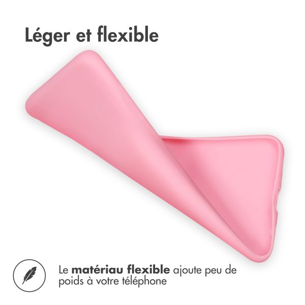 imoshion Coque Couleur Samsung Galaxy A53 - Rose