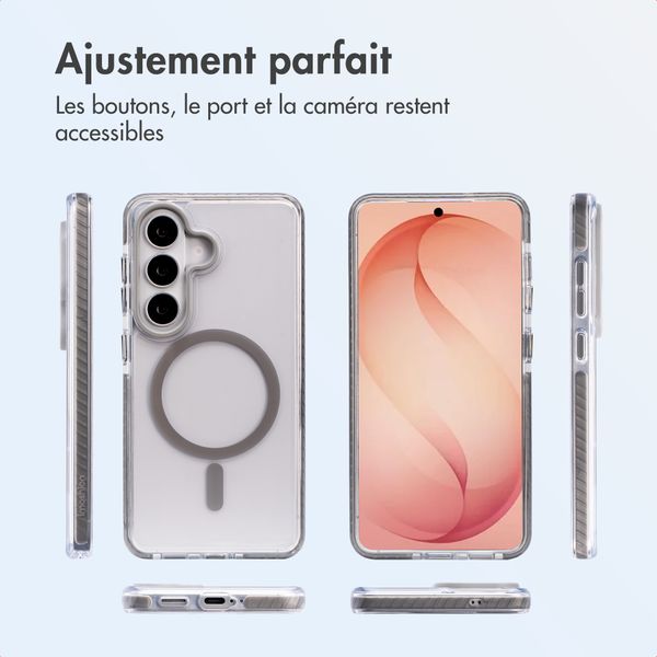 imoshion Coque Combat MagSafe Samsung Galaxy S26 Plus - Gris