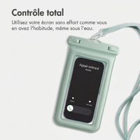 imoshion Floating Waterproof Pouch - Coque de téléphone universelle étanche - Vert menthe