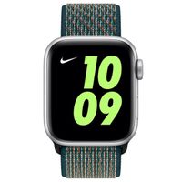 Apple Nike Sport Loop bracelet Apple Watch Series 1-9 / SE - 38/40/41 mm / Series 10 - 42 mm - Hyper Crimson / Neptune Green