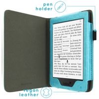 imoshion Étui de liseuse portefeuille en cuir végan Tolino Page 2 - Bleu clair