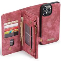 CaseMe Etui de téléphone de luxe en cuir deux iPhone 13 Pro Max