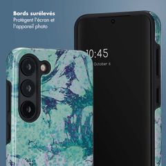 Selencia Coque arrière Vivid Samsung Galaxy S23 - Fresh Paint Green