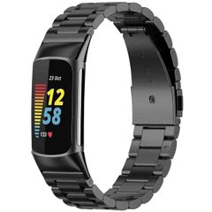 imoshion Bracelet en acier Fitbit Charge 5 - Noir