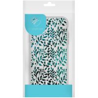 imoshion Coque Design iPhone SE (2022 / 2020) / 8 / 7 / 6s - Feuilles - Vert