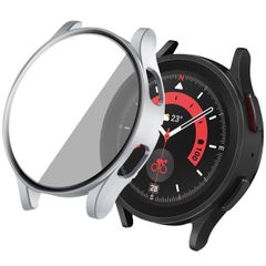 imoshion Coque rigide à couverture complète Samsung Galaxy Watch 4 - 44 mm - Argent