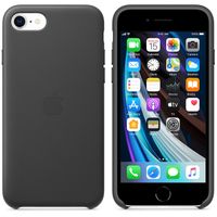 Apple Coque Leather Apple iPhone SE (2022 / 2020) - Noir