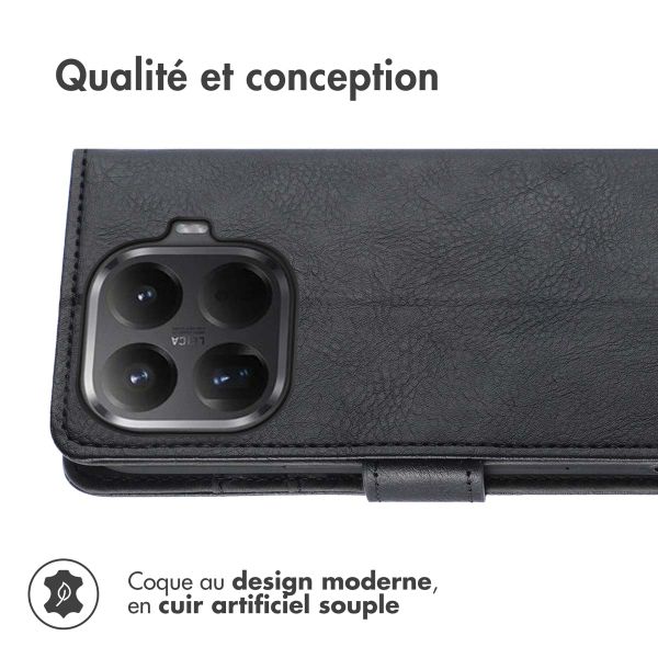 imoshion Étui de télephone portefeuille Xiaomi 15T Pro - Noir