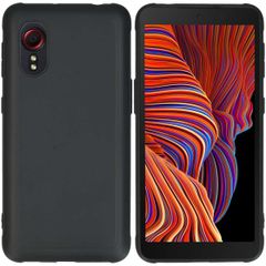 Accezz Coque Couleur Samsung Galaxy Xcover 5 - Noir