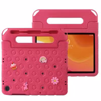 imoshion Coque kidsproof avec poupées amovibles Samsung Galaxy Tab A11 Plus / A9 Plus - Rose