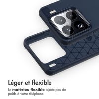 imoshion Coque Brushed Xiaomi 15 Pro - Bleu foncé