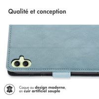 imoshion Étui de télephone portefeuille Samsung Galaxy A05s - Bleu clair