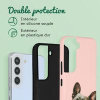 Concevez votre propre coque Tough Samsung Galaxy S22 - Blanc