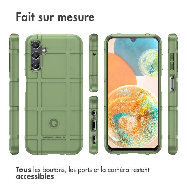 imoshion Coque Arrière Rugged Shield Samsung Galaxy A14 (5G/4G) - Vert