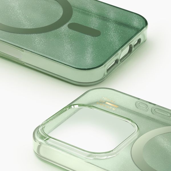 iDeal of Sweden Coque Clear MagSafe Apple iPhone 16 Pro Max - Sage Green