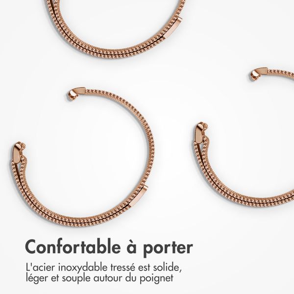 imoshion Bracelet magnétique milanais Samsung Galaxy Watch Ultra (2024/2025) - Rose Doré