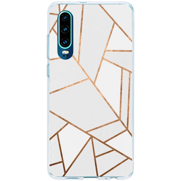 Coque design Huawei P30 - White Graphic