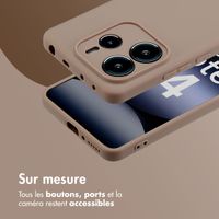 imoshion Coque Couleur Xiaomi Redmi Note 14 (5G) - Marron