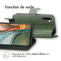 imoshion Étui de téléphone portefeuille Luxe Samsung Galaxy A36 - Vert