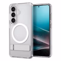 Spigen Coque Ultra Hybrid S MagSafe Samsung Galaxy S26 Plus - Clear / White