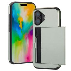 imoshion Coque arrière avec porte-cartes Apple iPhone 16 - Vert