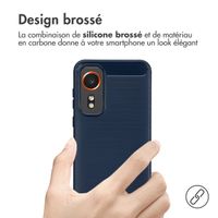 imoshion Coque Brushed Samsung Galaxy Xcover 7 - Bleu foncé